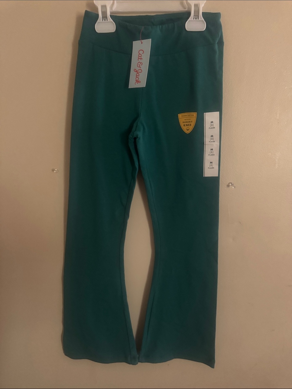Cat & Jack Teal Kids' Flare Leggings